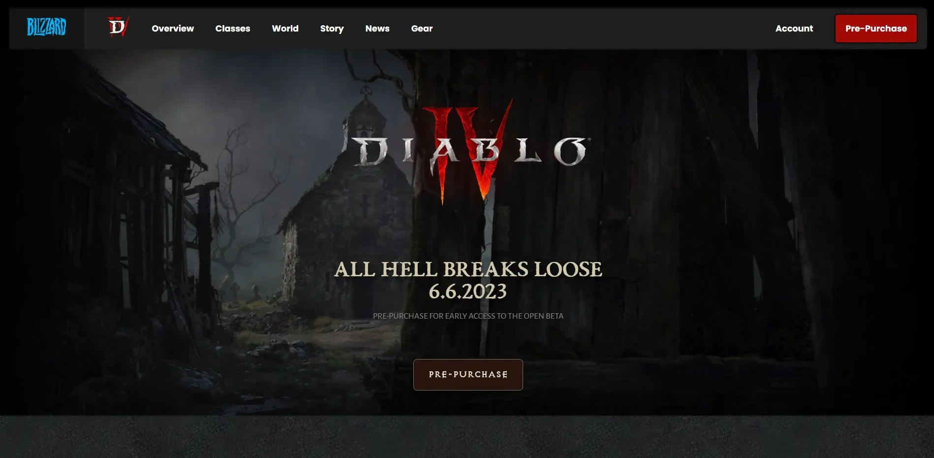 WordPress web development services Blizzard Entertainment Diablo 4 wpwebdevelopment